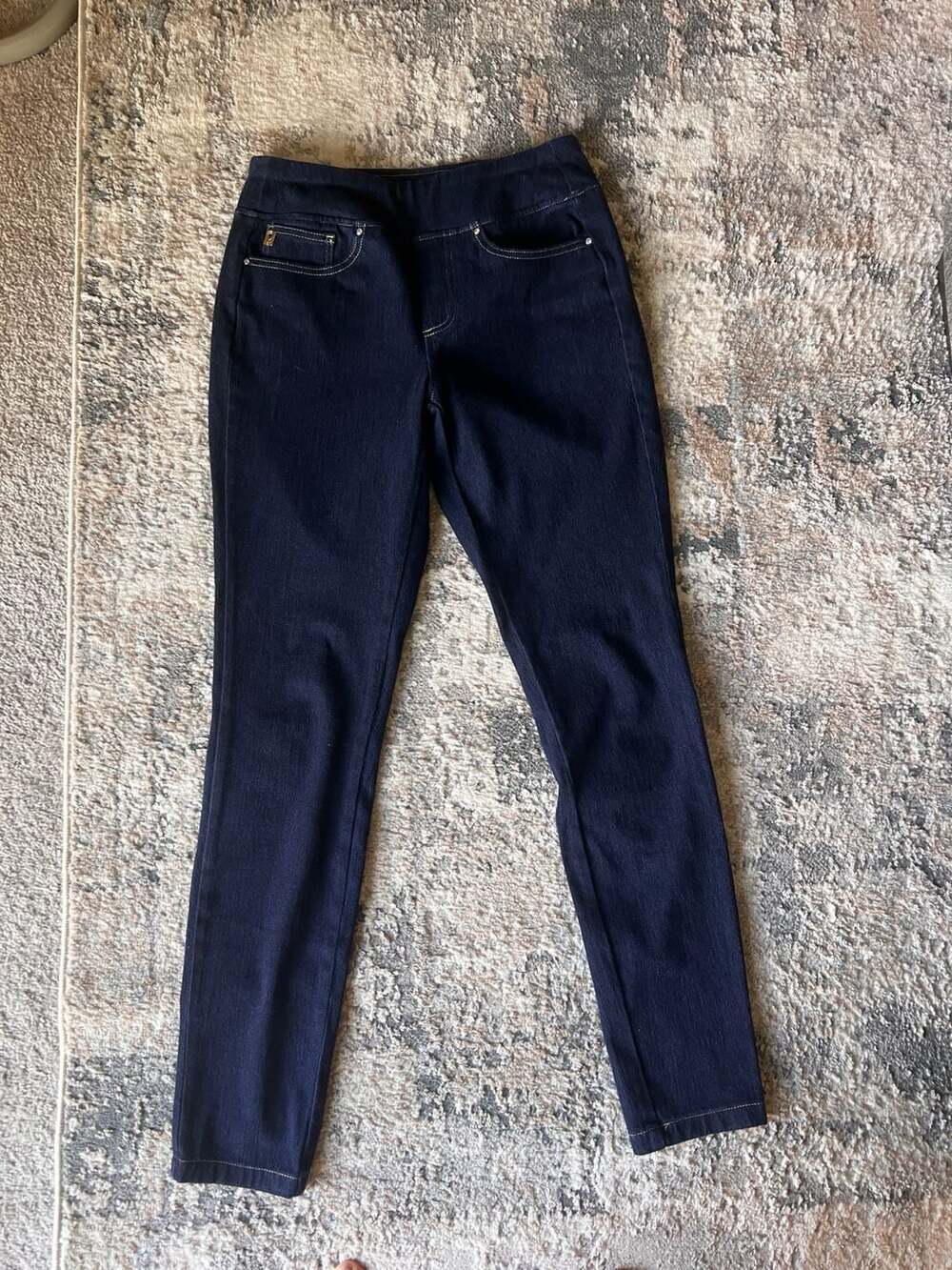 Belle by Kim Gravel Flexibelle Pull-On Jegging Jeans Dark Wash Size 6T